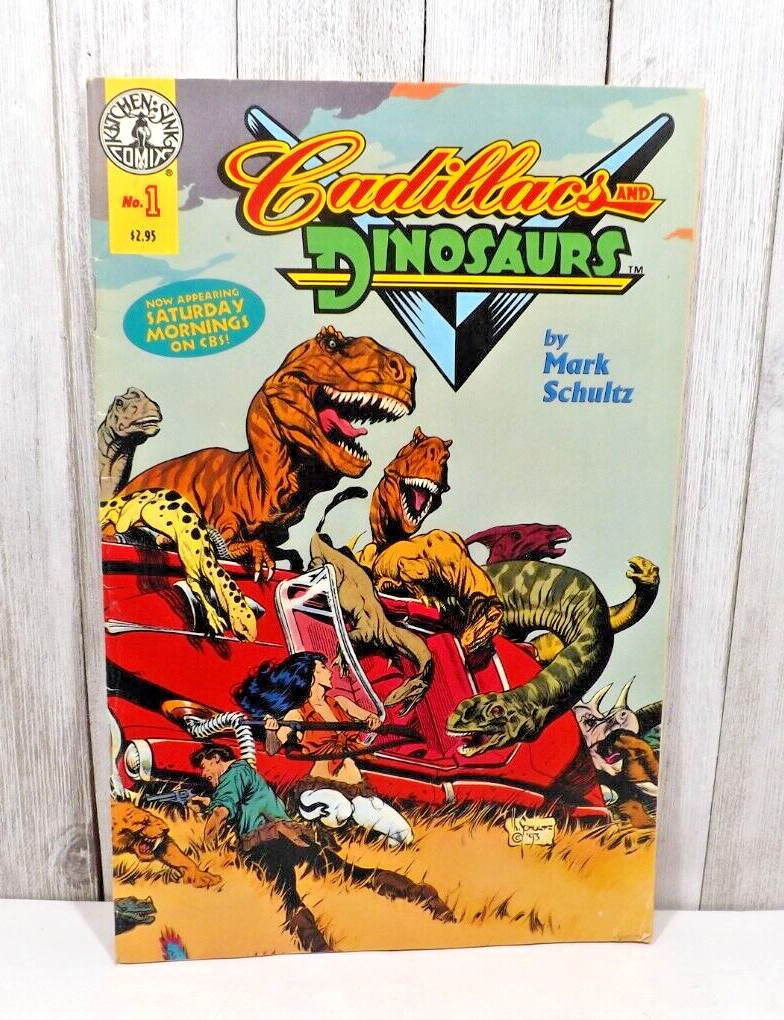 Kitchen Sink Comix Cadillacs And Dinosaurs Issue #1 By Mark Schultz – 1993