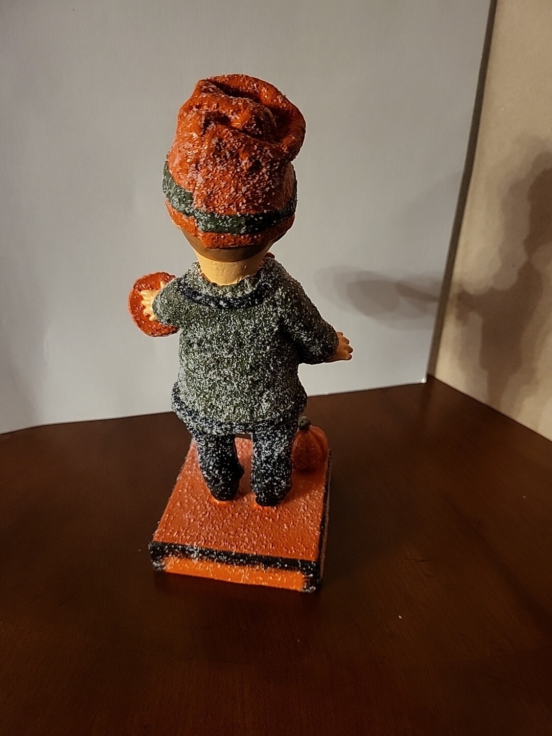 Margaret Haire KITSCHY Halloween Barnaby’s Bowtie Figurine, Fall Art