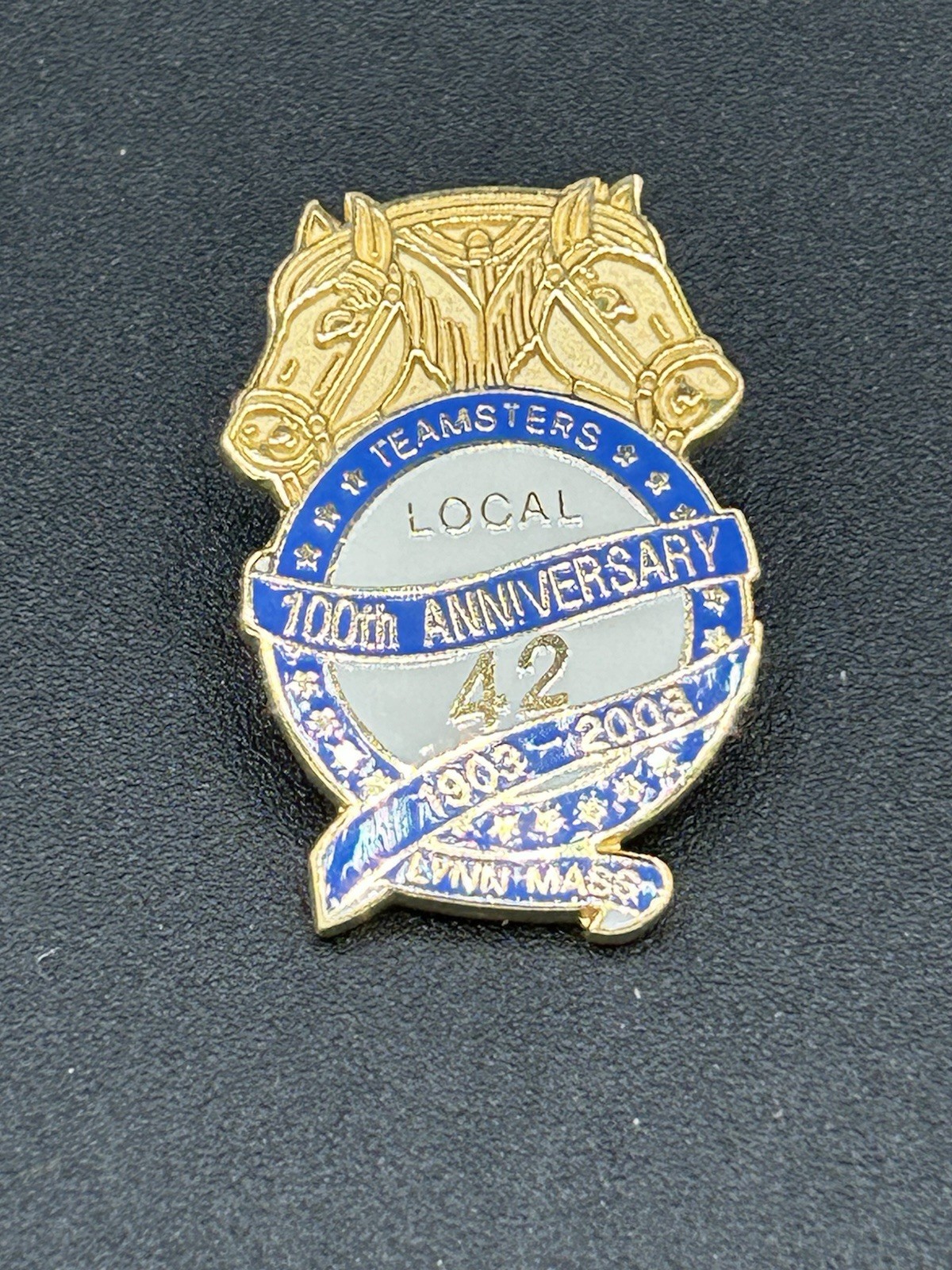 International Brotherhood Of Teamsters Union Pin Teamsters Local 42 Lynn Mass