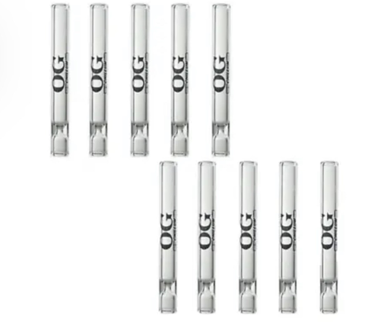 Lot Of 10 – 4” The Original OG Chillum Heavy Duty – One Hitter