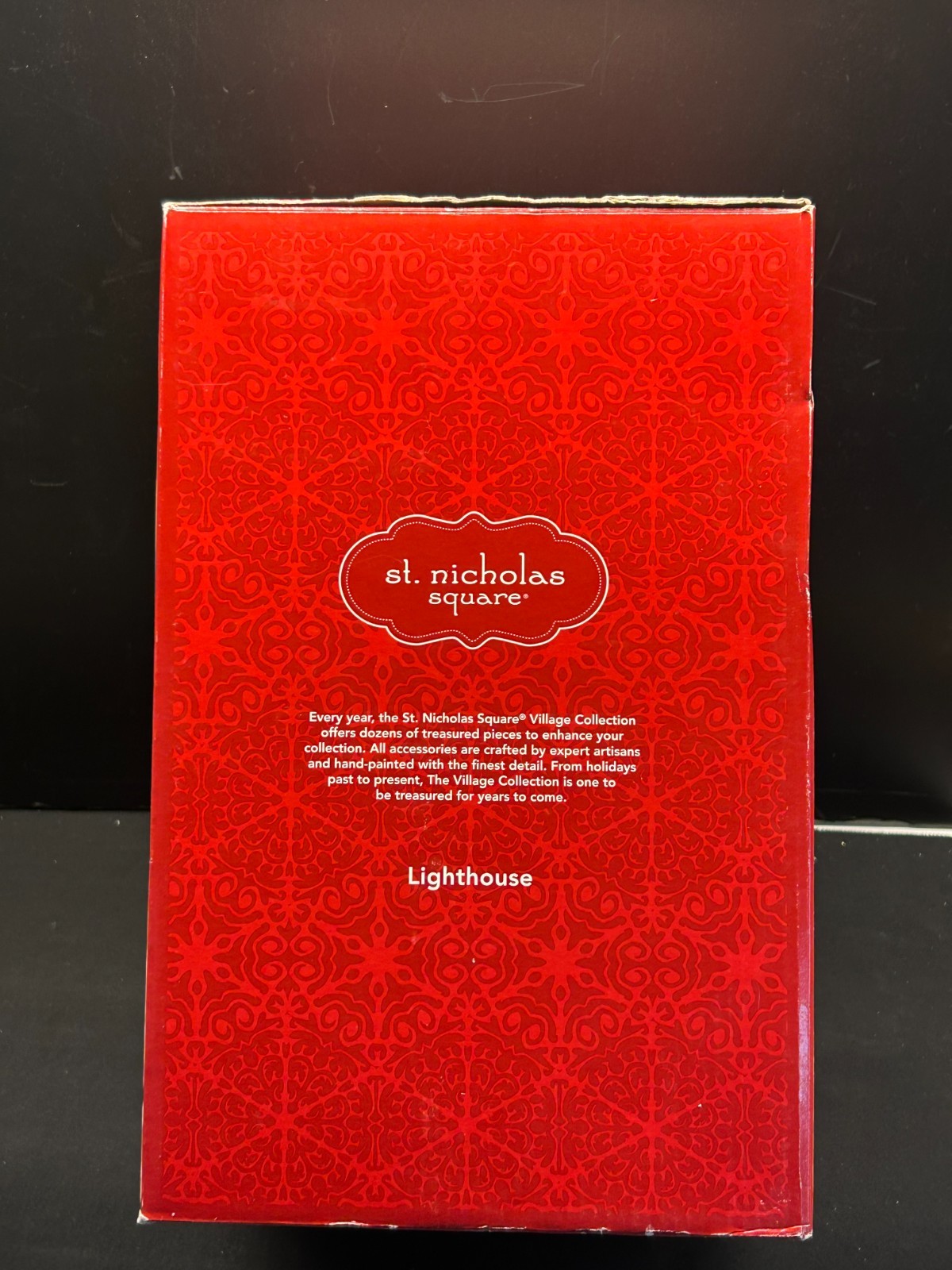 🎄🎄 St. Nicholas Square-Illuminated Spiral Lighthouse-The Village Collection