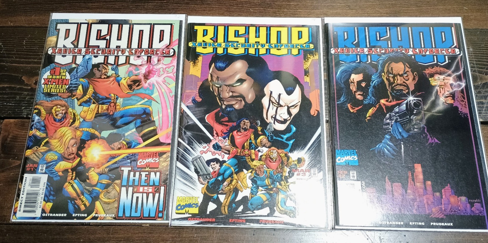 Bishop: XSE #1,2,3 FULL SET Marvel Comics 1998 VF/NM 9.0