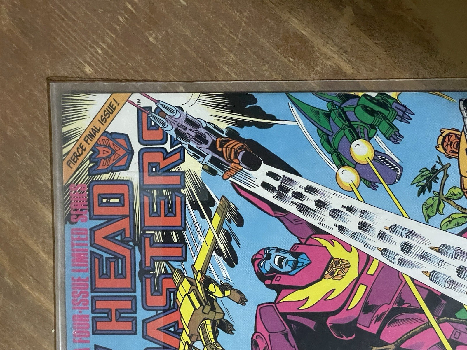 MARVEL The Transformers: Headmasters Limited Series #1-4 (1987) Comic Lot