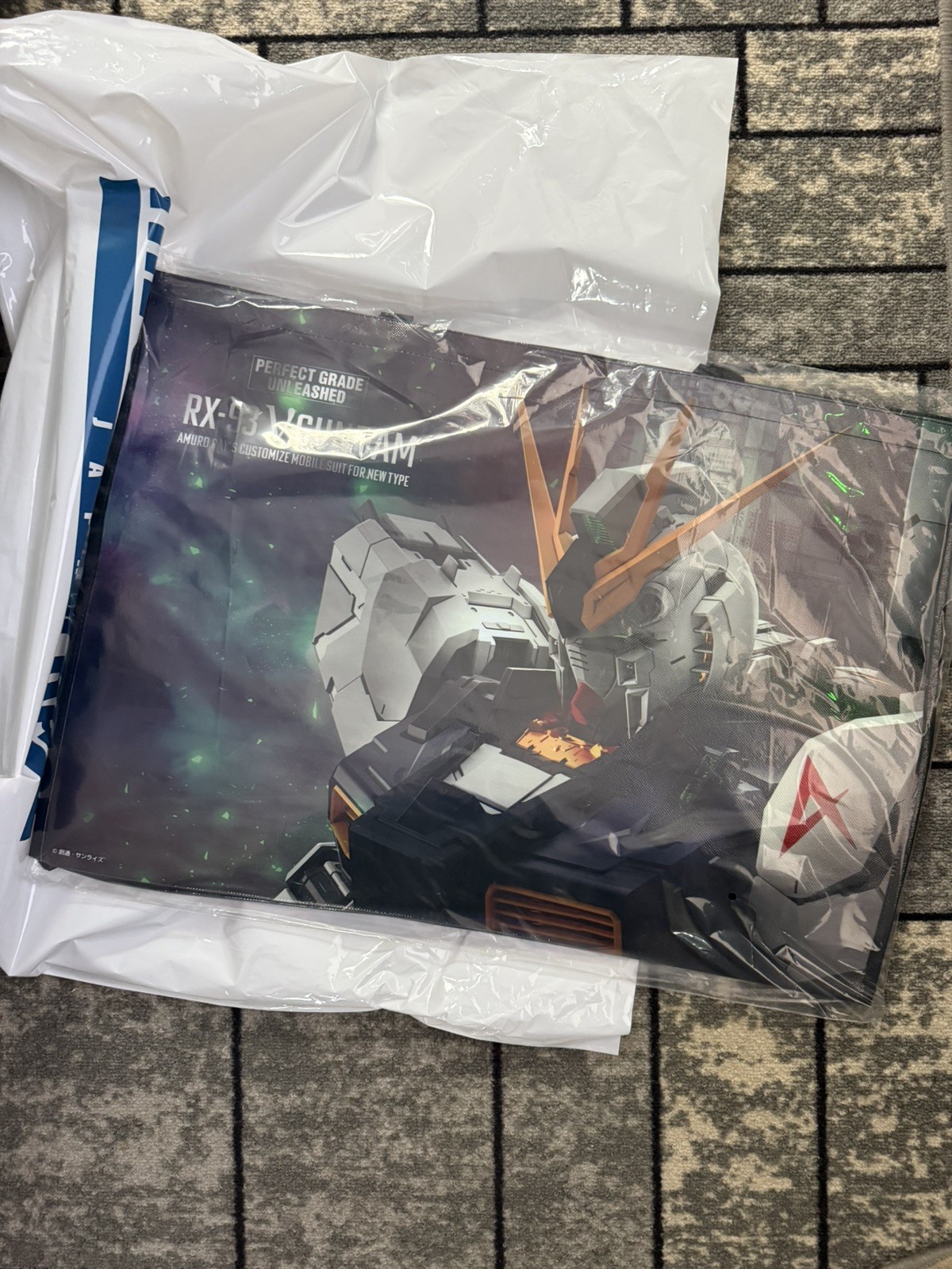 Bandai PG Unleashed 1/60 ν Gundam Canvas Shopper Bag new in bag