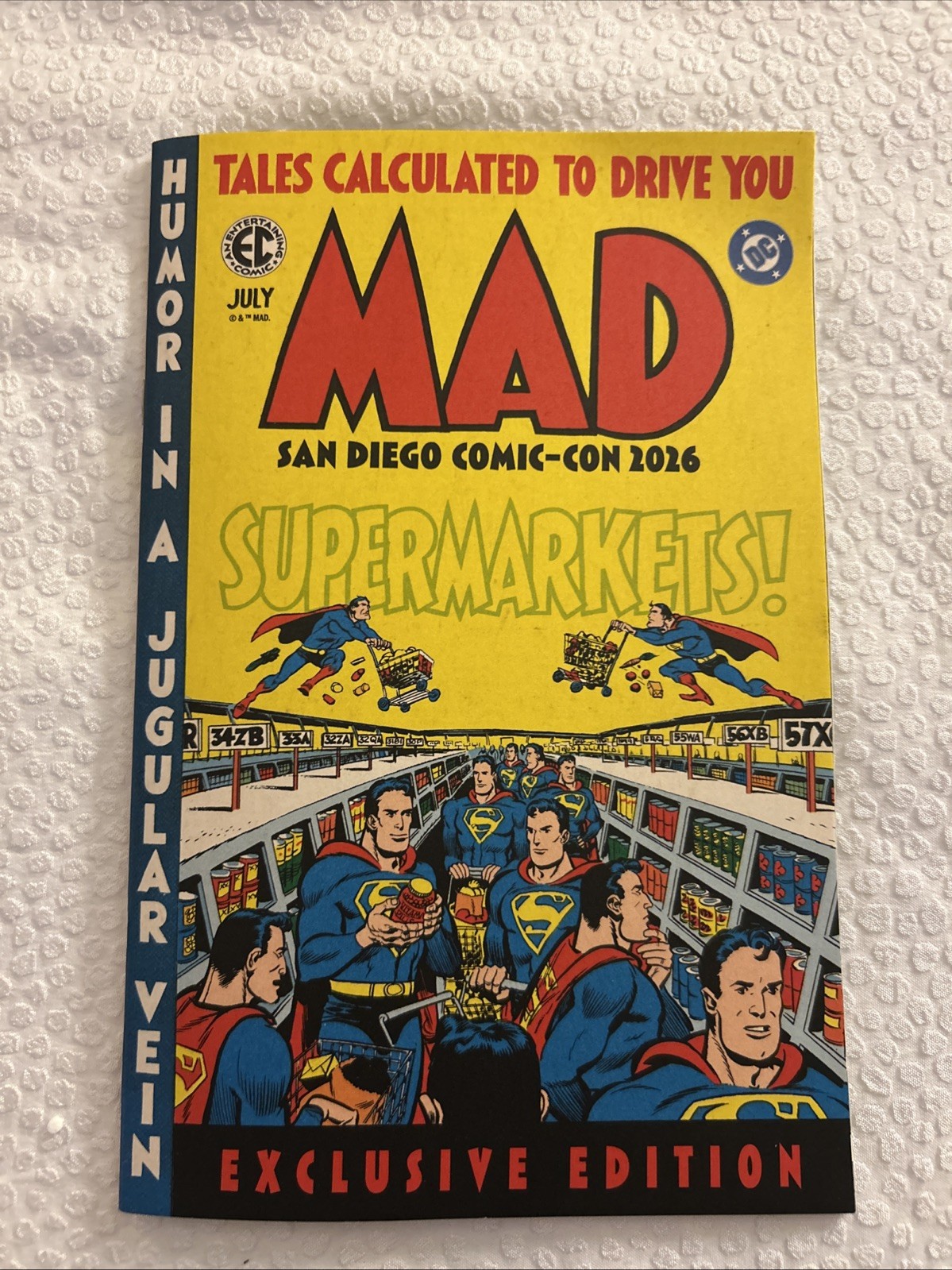 SDCC 2026 DC Comics Mad Magazine Exclusive Cover Edition
