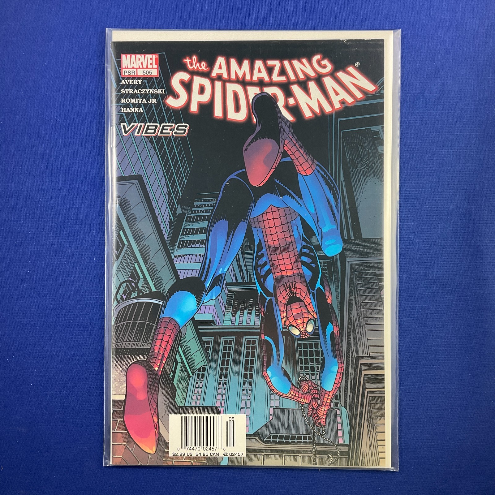 Amazing Spider-Man #505 NEWSSTAND UPC 2.99 Price Variant Marvel Comics 2004