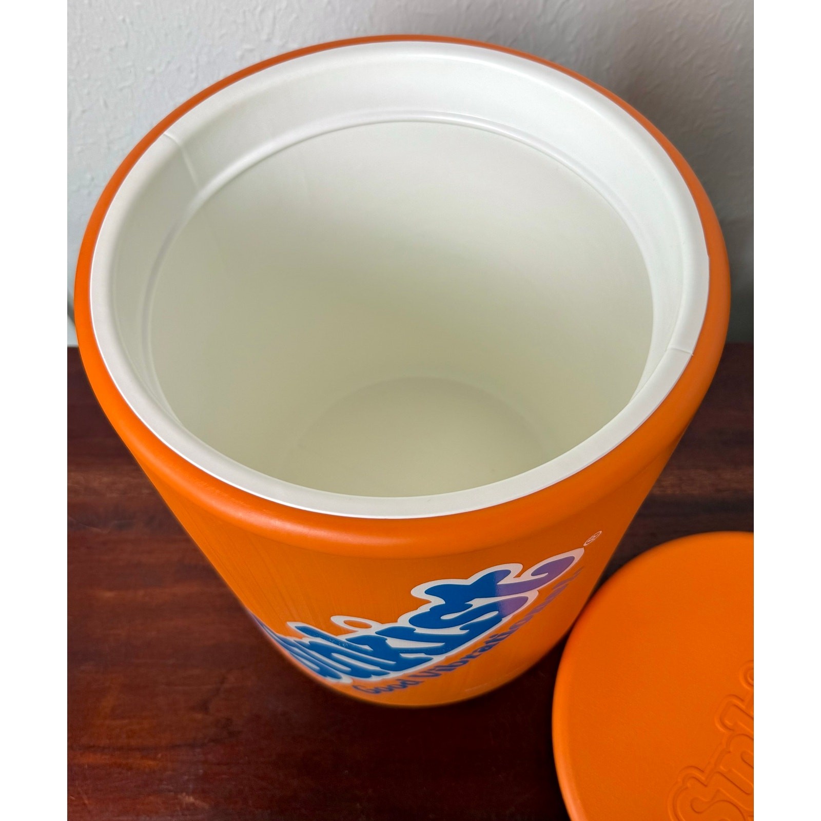 Sunkist Orange Barrel Cooler Good Vibrations 1980s Ice Chest