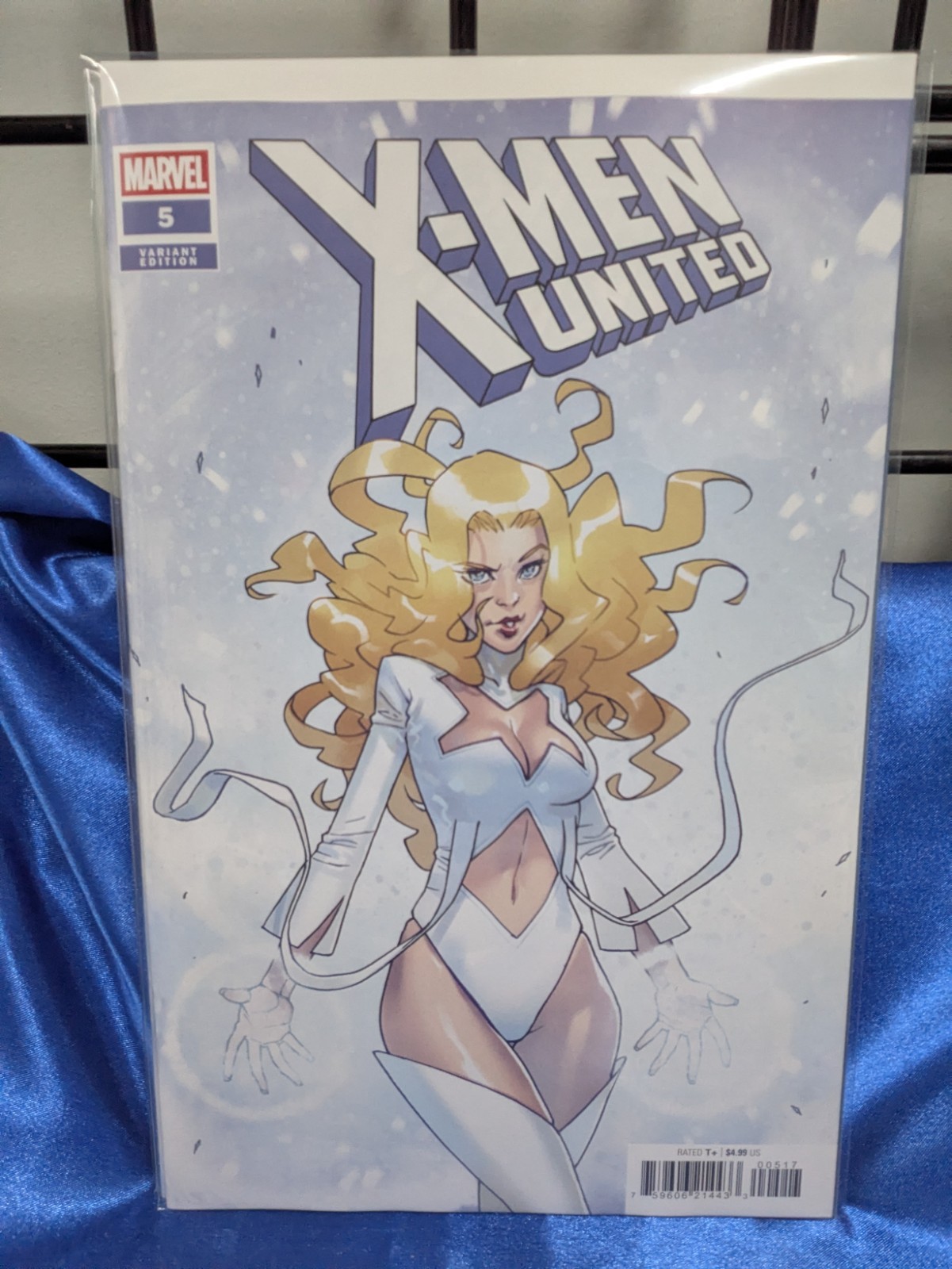 X-Men United #5 1:25 Bengal Variant Marvel Emma Frost. We Combine. We Pack Well.
