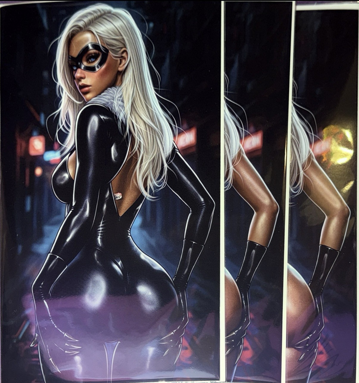 Garden of Masks Black Cat Diva Art Set Cosplay Variants Not Totally Rad Faro