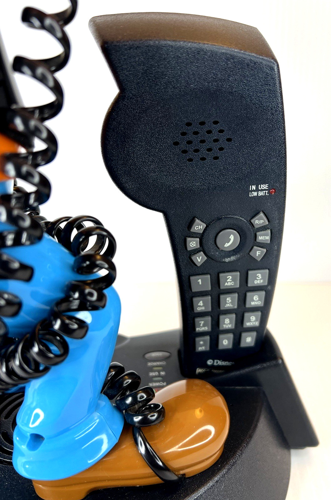 Disney Goofy Cordless Animated Talking Telephone Home Phone – Vintage working