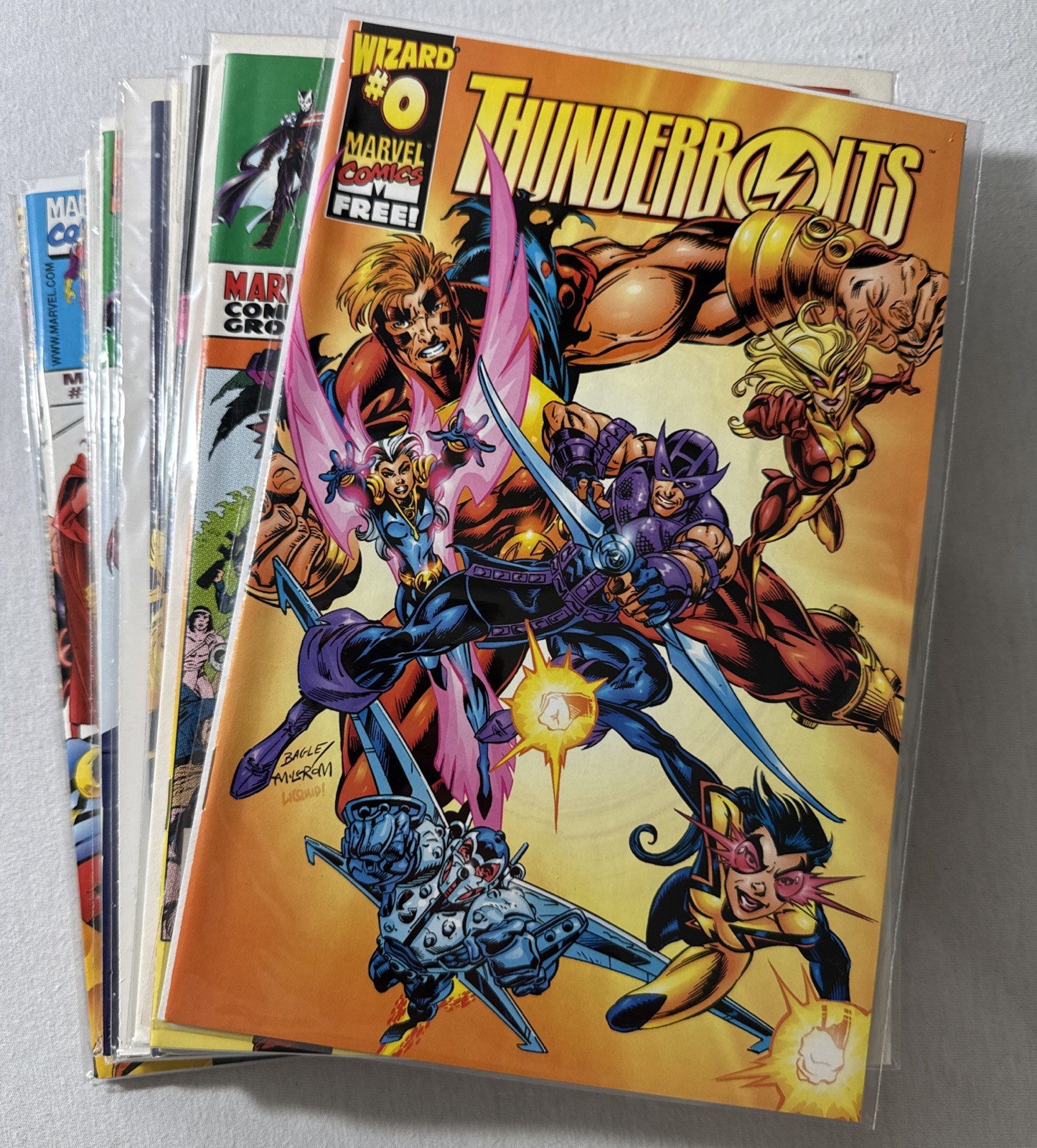 Thunderbolts (1997) #0, 1-12 + Annual + Minus One Marvel Comics NM Bagley MCU