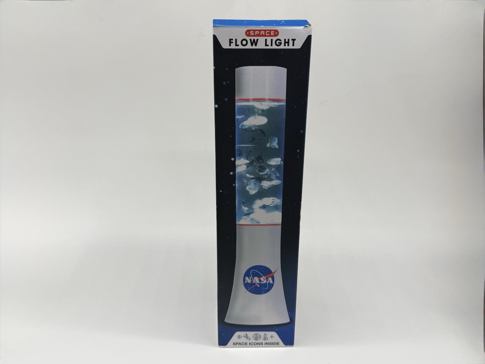 NASA Inspired Space Flow Light. 13.2 inches Tall Mood Light