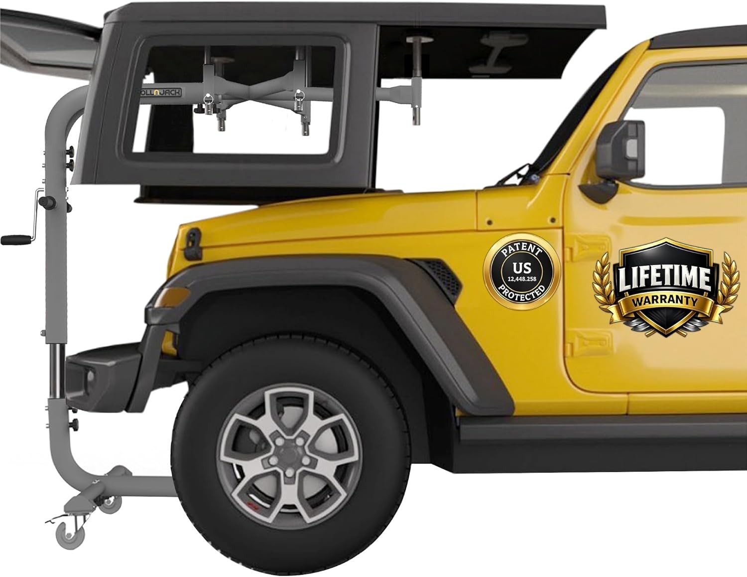 Hard Top Remover Lift for Jeep Wranglers 2007 Present