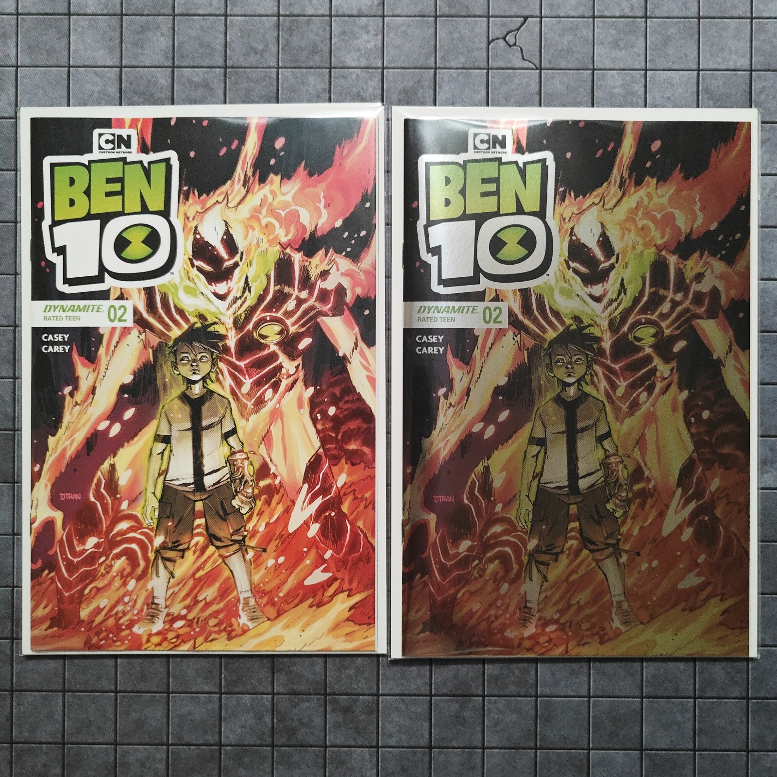 Ben 10 #2 – (E, 1:7 Foil Incentive) – Eric Canete Variant Set Ben10 – UNREAD NM