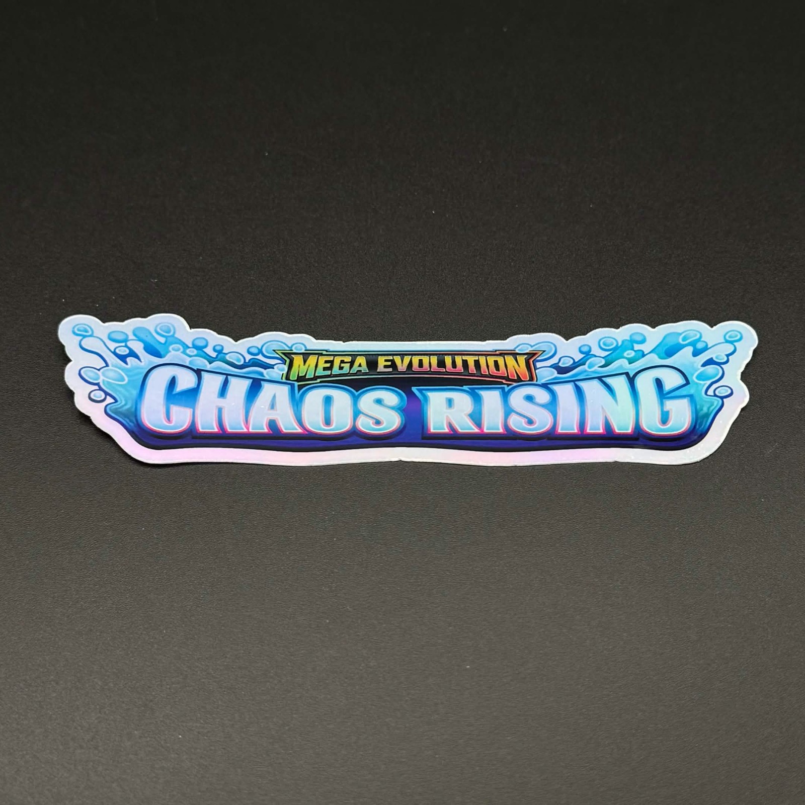 Chaos Rising | Pokemon TCG Mega Evolution Holo Binder Sticker Label