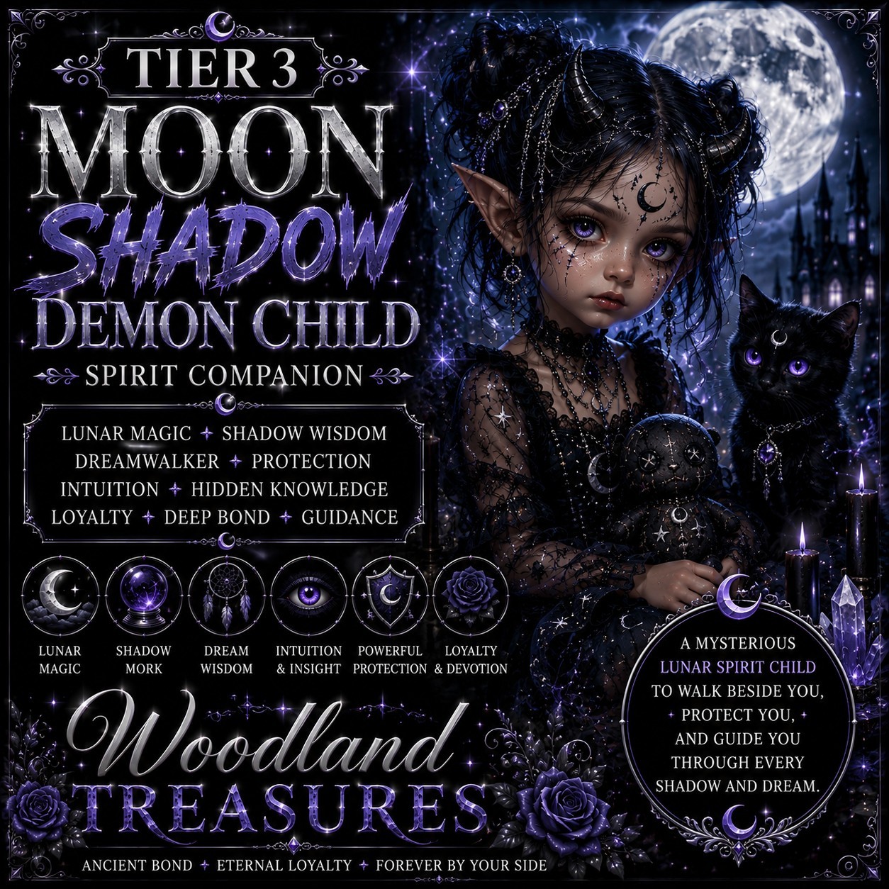 Tier 3 Demonic Child Spirit Companion