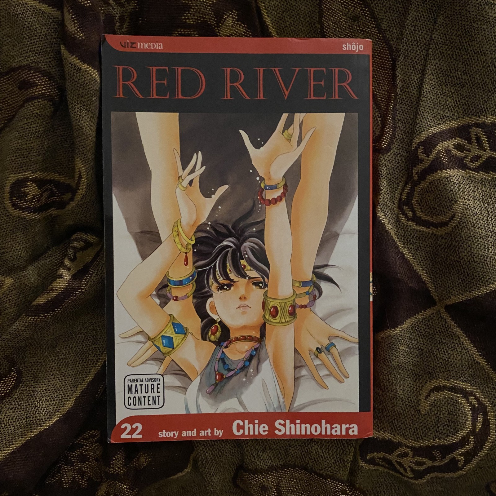 Red River Vol. 22 manga English 1st printing Chie Shinohara Viz Shojo