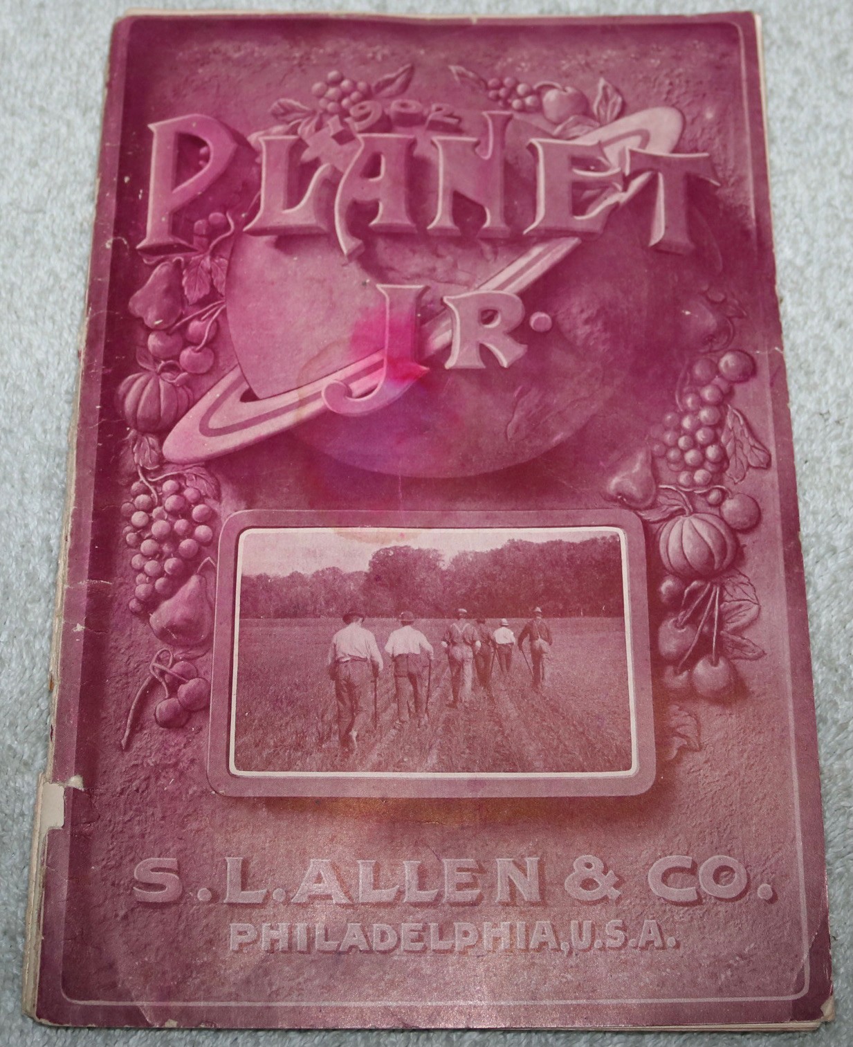 ANTIQUE 1902 PLANET JR FARMING AGRICULTURE IMPLEMENTS CATALOG W/PRICES
