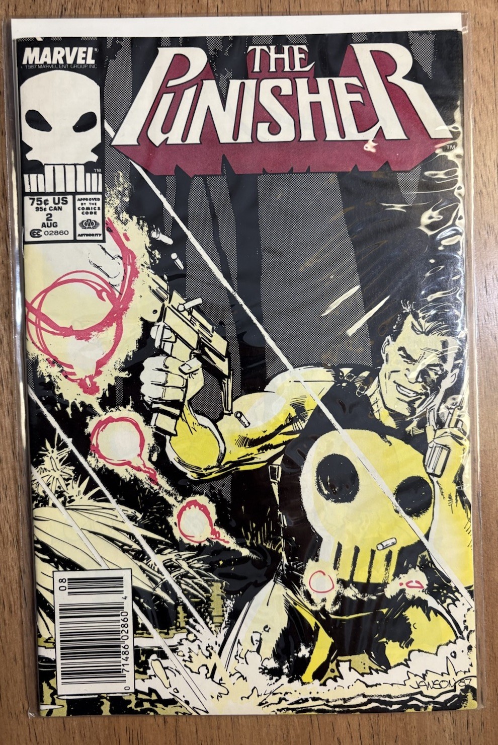 The Punisher #2 (Marvel Comics August 1987) NM