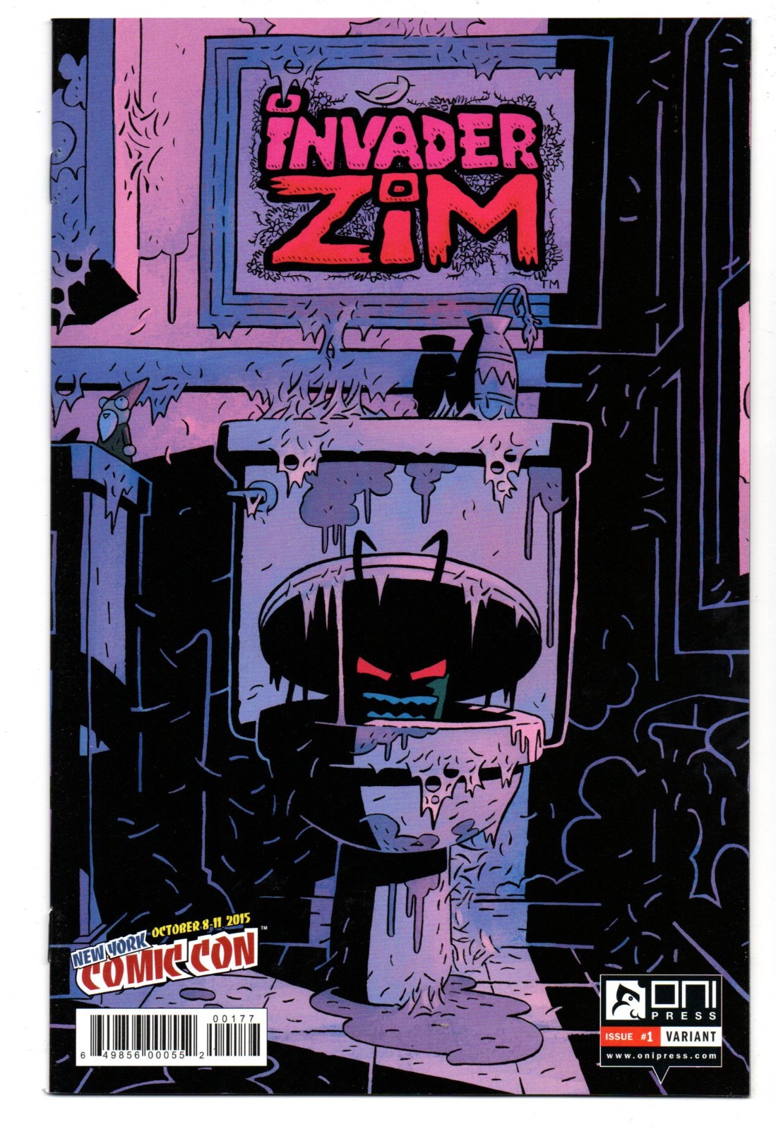INVADER ZIM #1 (2015) – GRADE NM – ONI PRESS NYCC ANDREW MACLEAN VARIANT