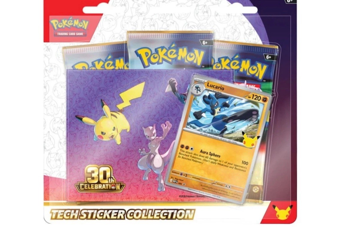 Pokemon TCG | 30th Celebration Tech Sticker Collection Lucario – PRESALE CONFIRM