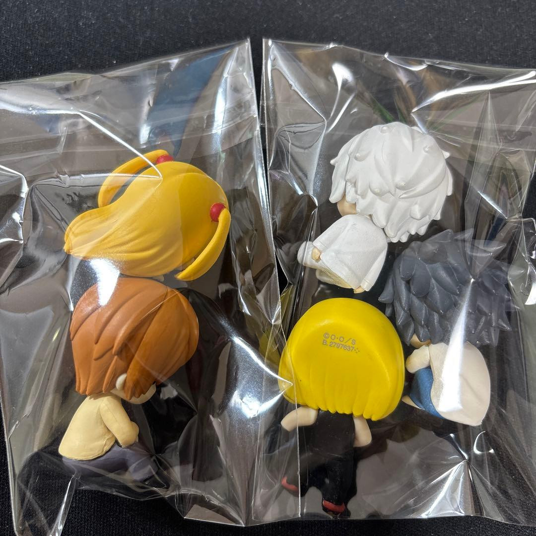 DEATH NOTE Sleeping Squad Complete Set of 5 Capsule Toy Gashapon Japan New