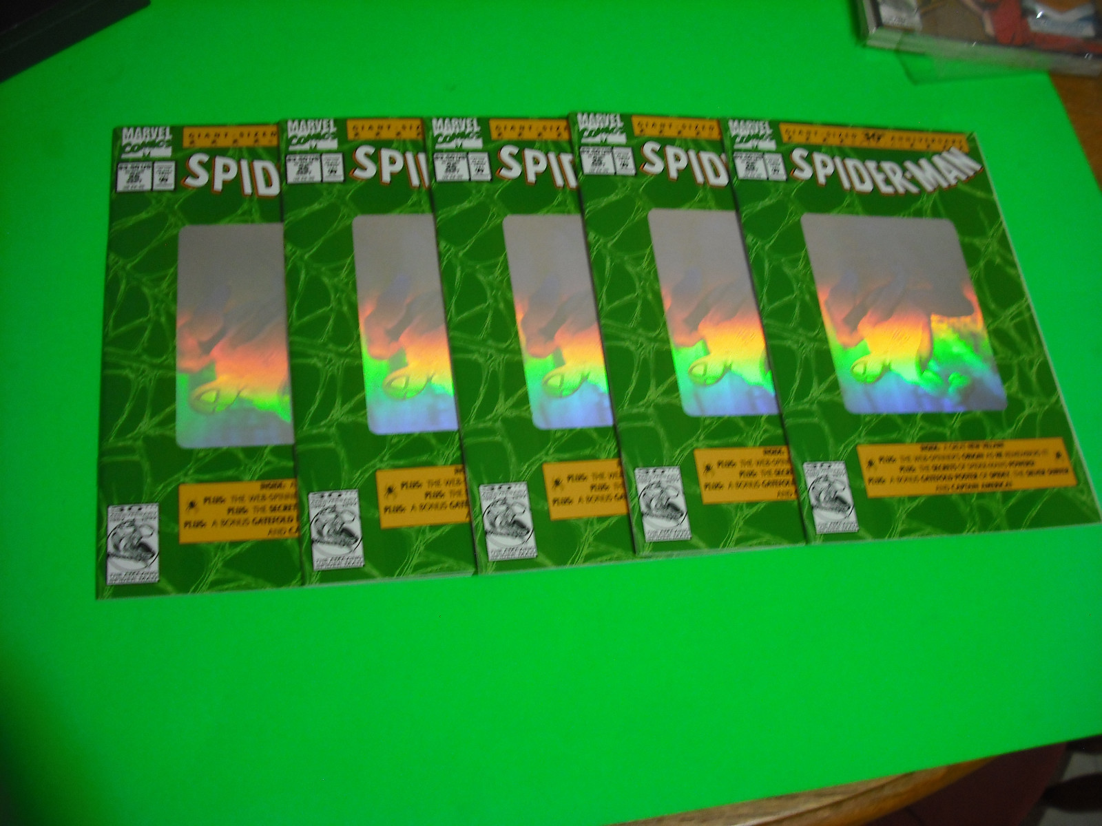 Spider-Man #26 (5 copies) Hologram Issue (30th anniv issue) NM-/NM
