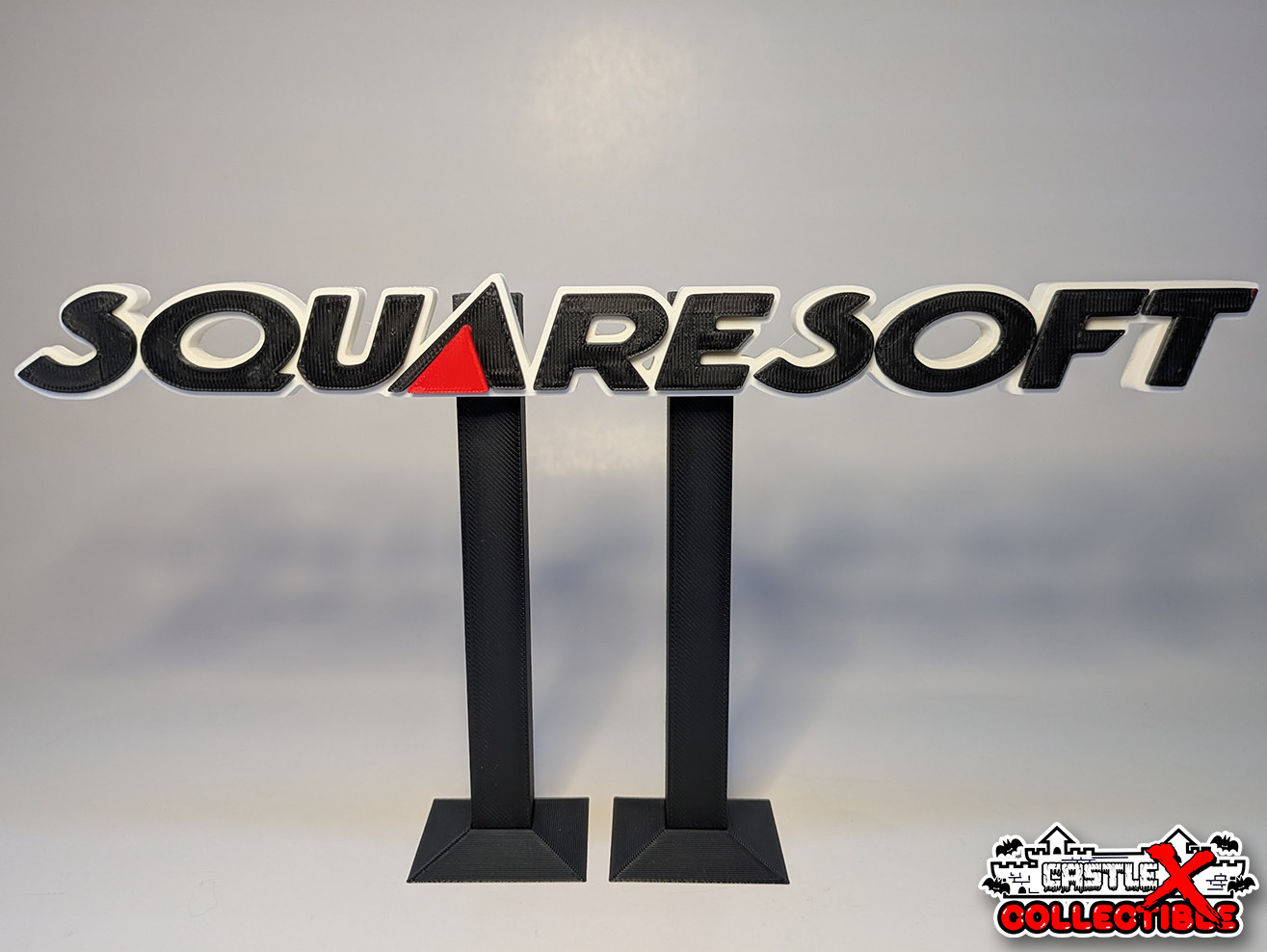 SQUARESOFT 3D Printed Wall Art (Retro Gaming Manga Japan Anime Vintage Toy RPG)