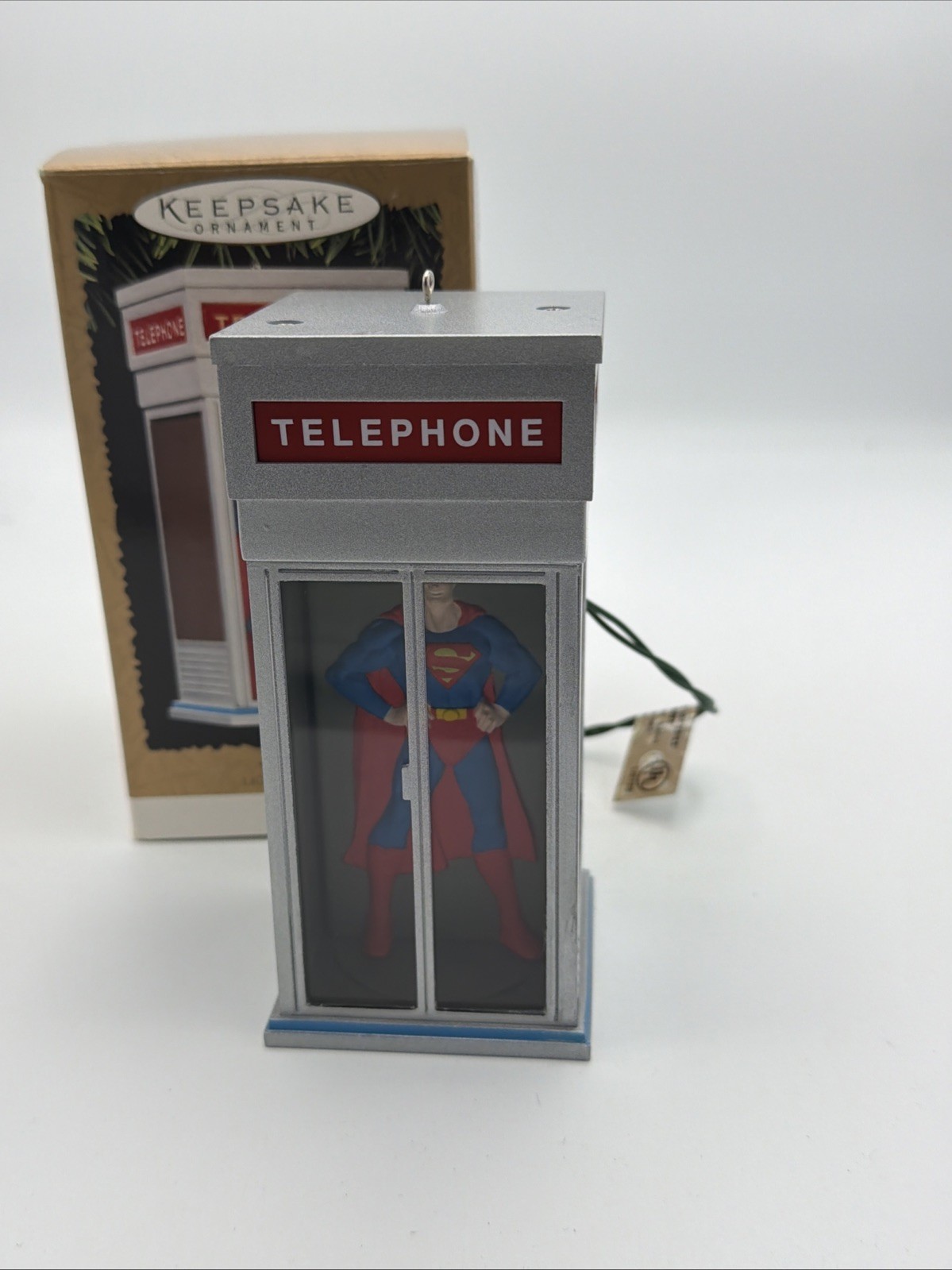 Hallmark 1995 DC Comics Superman Telephone Magic Keepsake Ornament