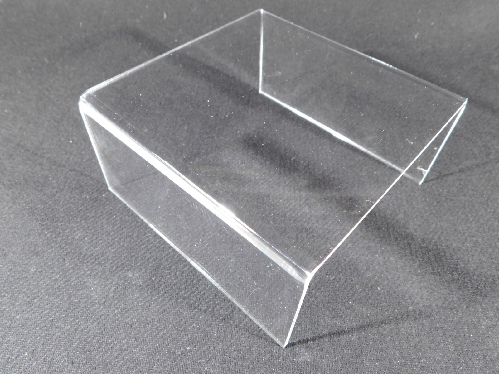 Display Stand Riser Type Short Clear Lucite Large Size