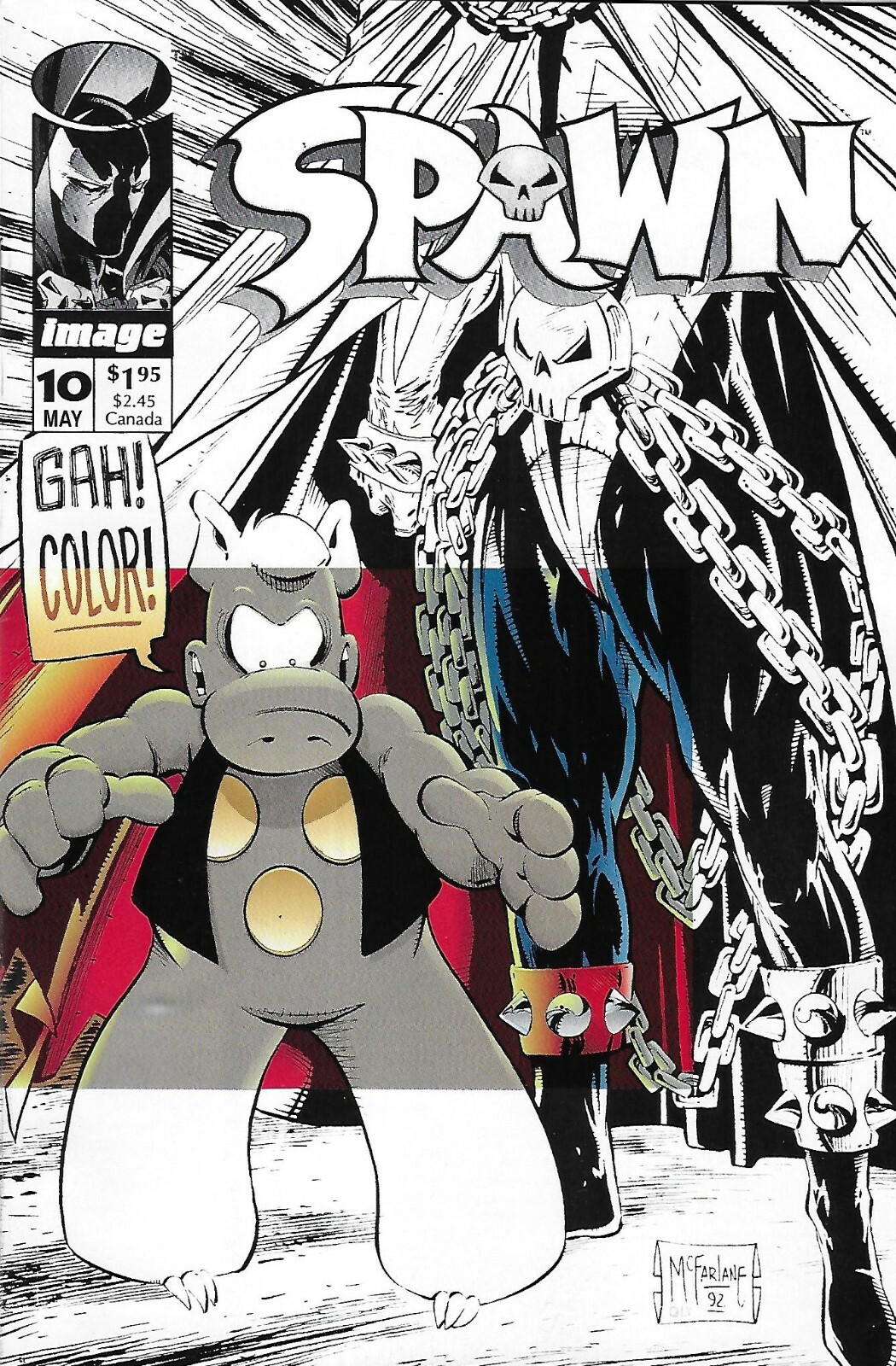 Spawn Comic 10 Cover A Todd McFarlane 1993 Dave Sim Steve Oliff Reuben Rude
