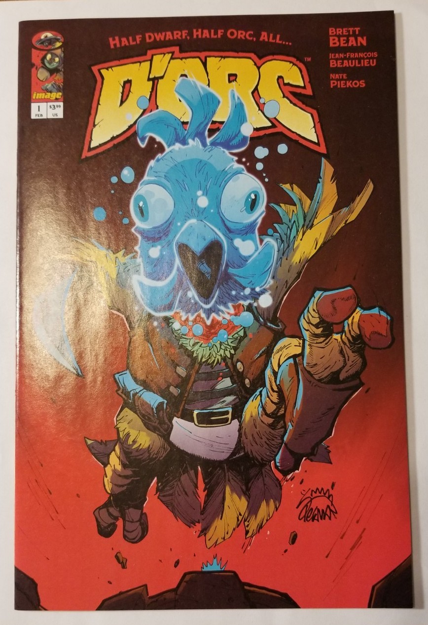 Dorc #1 NM- Ryan Stegman 1:50 Incentive Variant – Brett Bean D’orc Image Comics