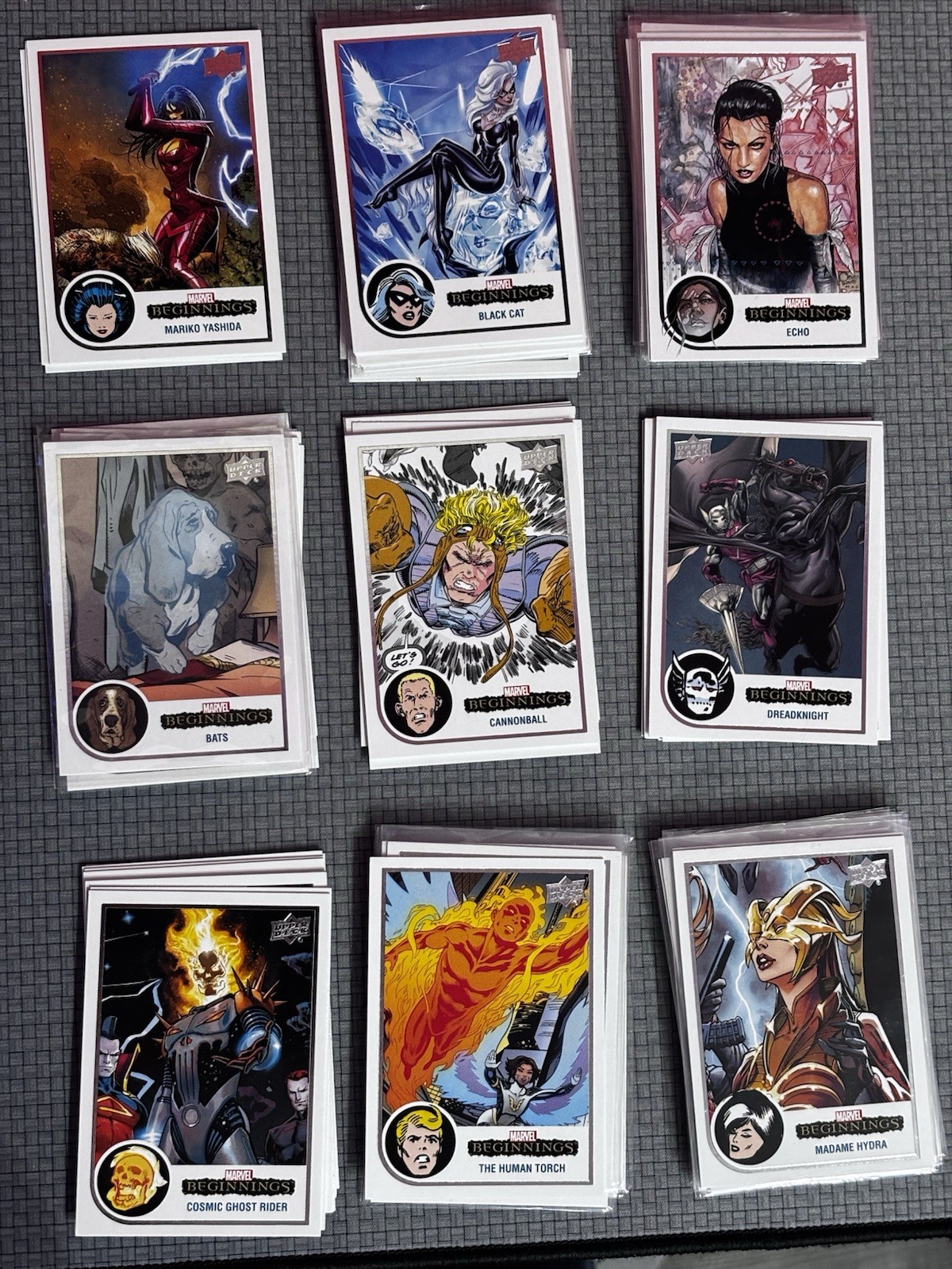 2022 Upper Deck Marvel Beginnings Vol 2 Series 1 BASE **YOU PICK**