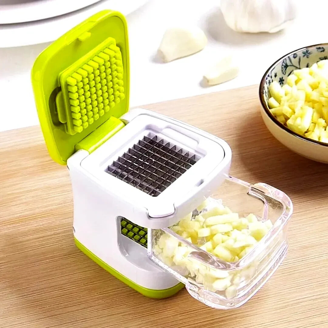 Garlic Press Chopper Slicer Hand Presser Grinder Crusher Home Kitchen Tools