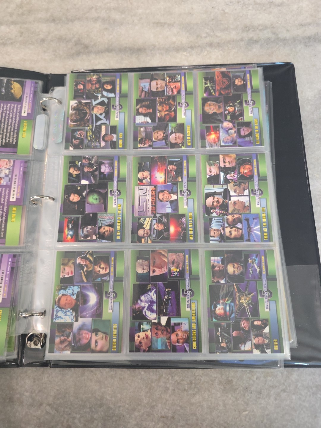 Babylon 5: The Complete Babylon 5 COMPLETE SET PLUS ALL CHASE CARDS 2002 VHTF