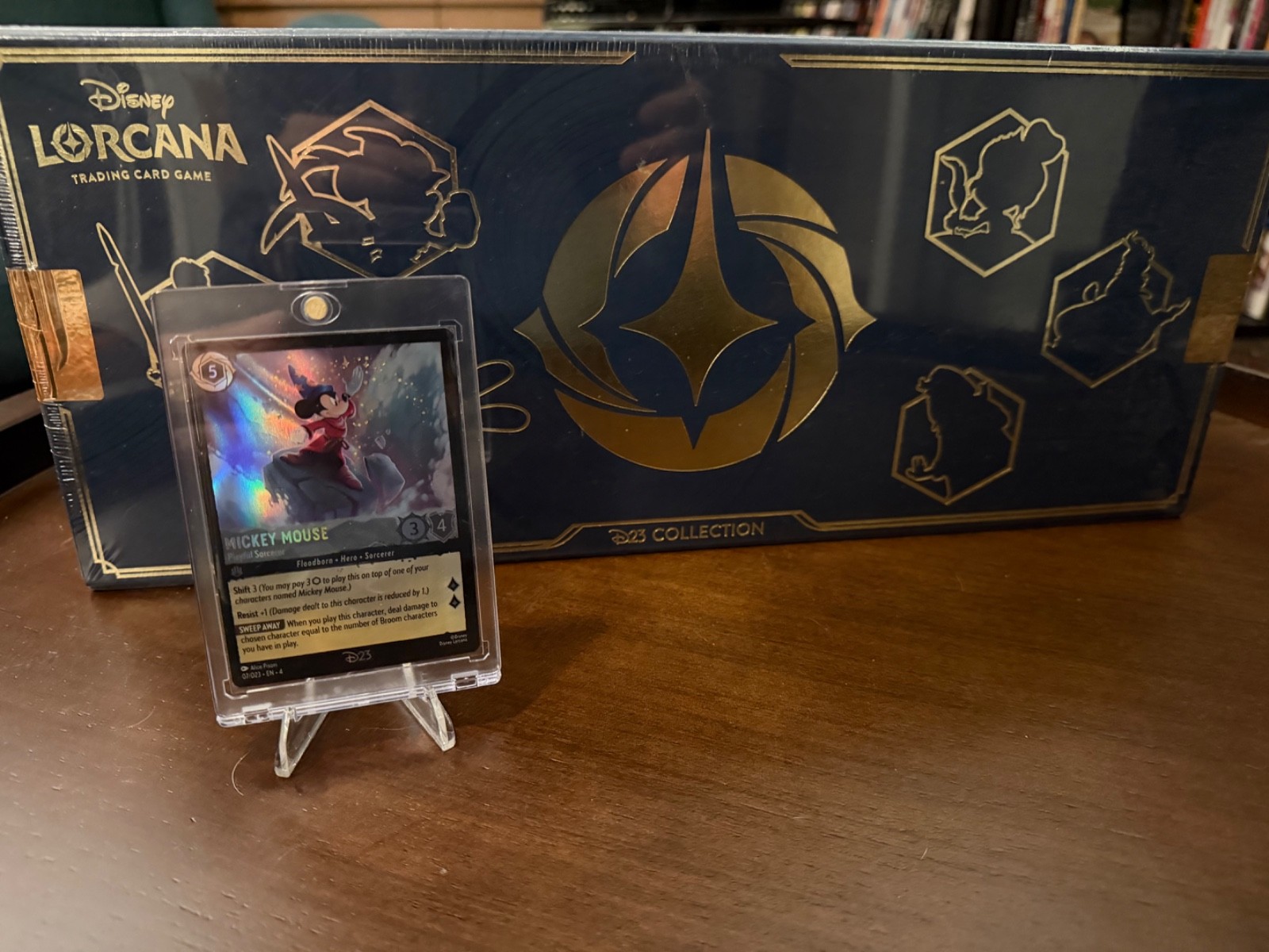 Lorcana TCG Sealed 2024 Disney D23 Collection + D23 Sorcerer Mickey