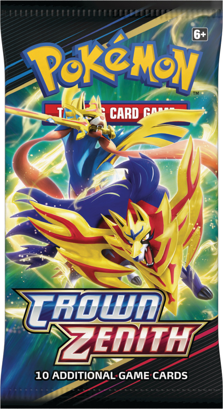 Pokémon TCG Sword&Shield Crown Zenith Booster Pack -SHIPPED-