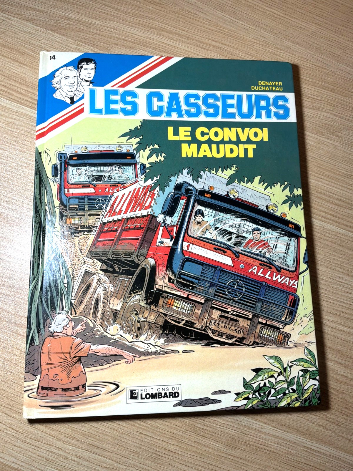 Les Casseurs Al et Brock 4-Book lot French Hardcover Comics Original Editions