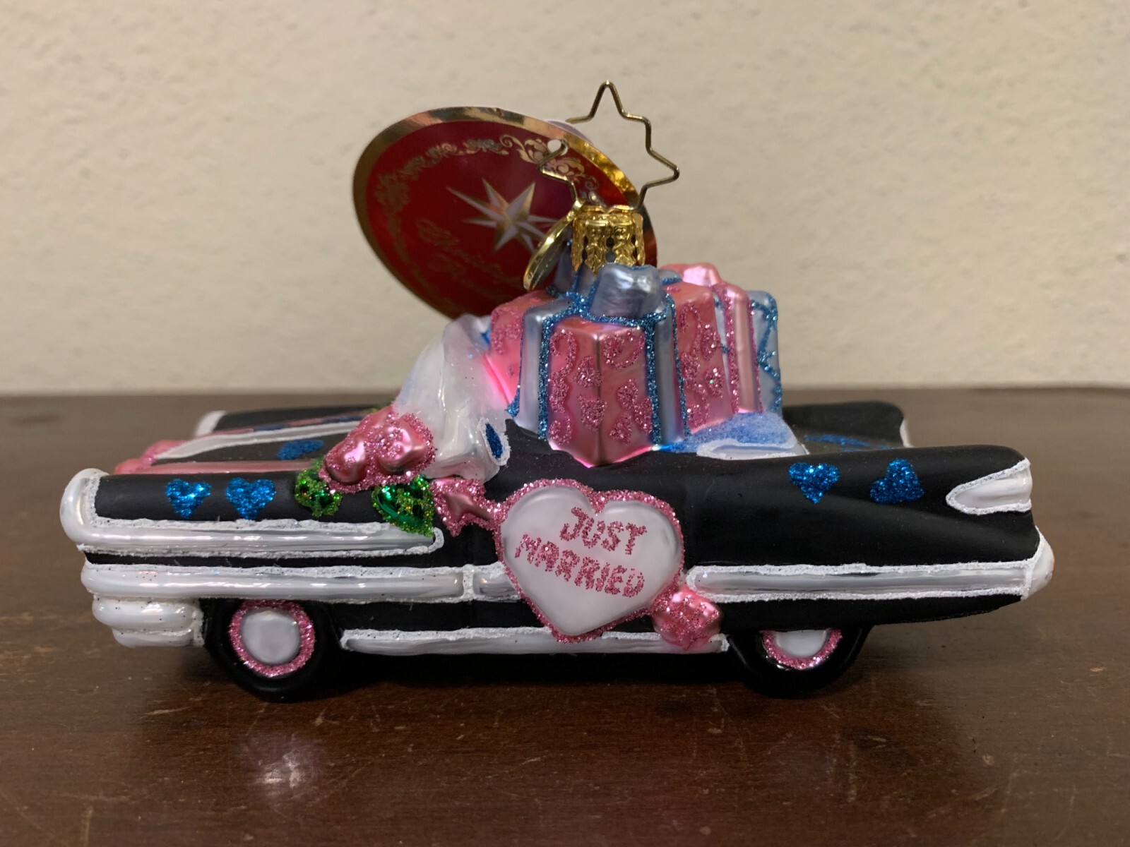 Christopher Radko Wedding Day Getaway 5.5″ Ornament # 1021151