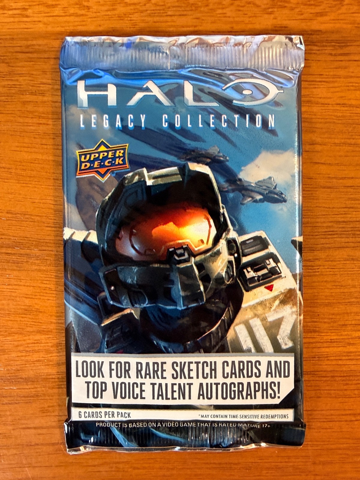 Upper Deck Halo Legacy Collection Unopened Hobby Pack