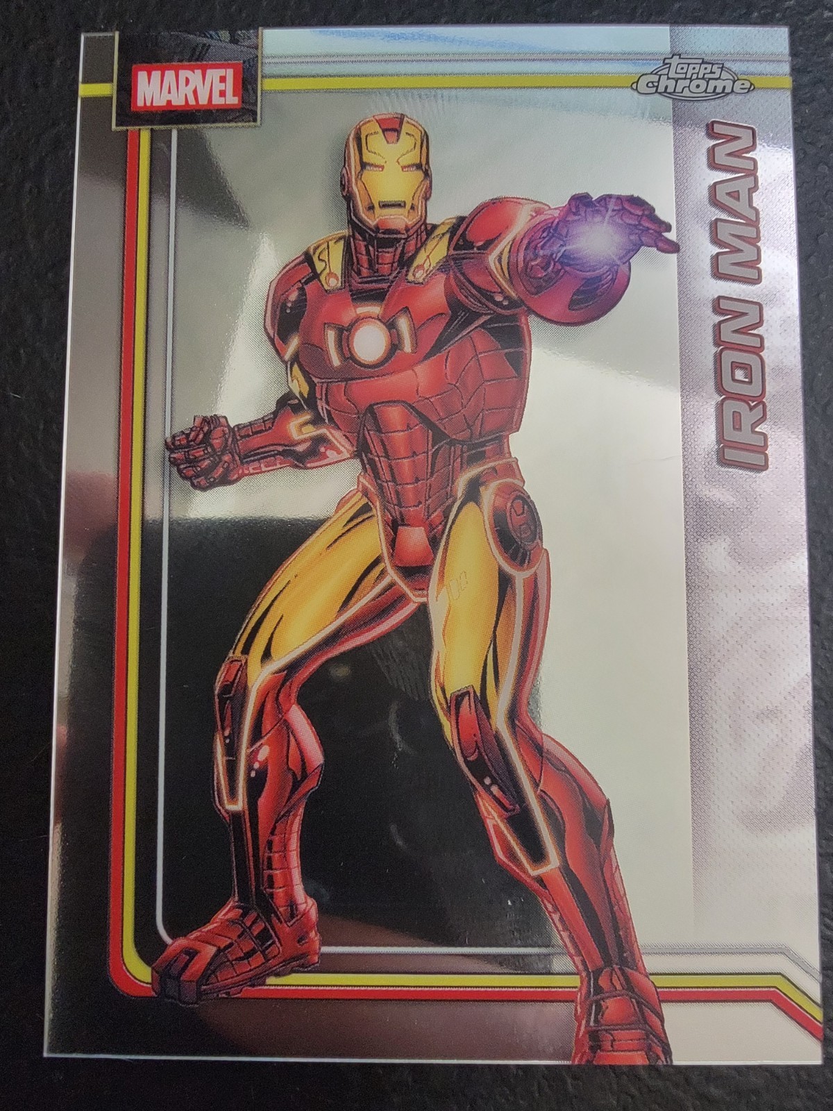 2026 Topps Chrome Marvel Iron Man #057 Base Card