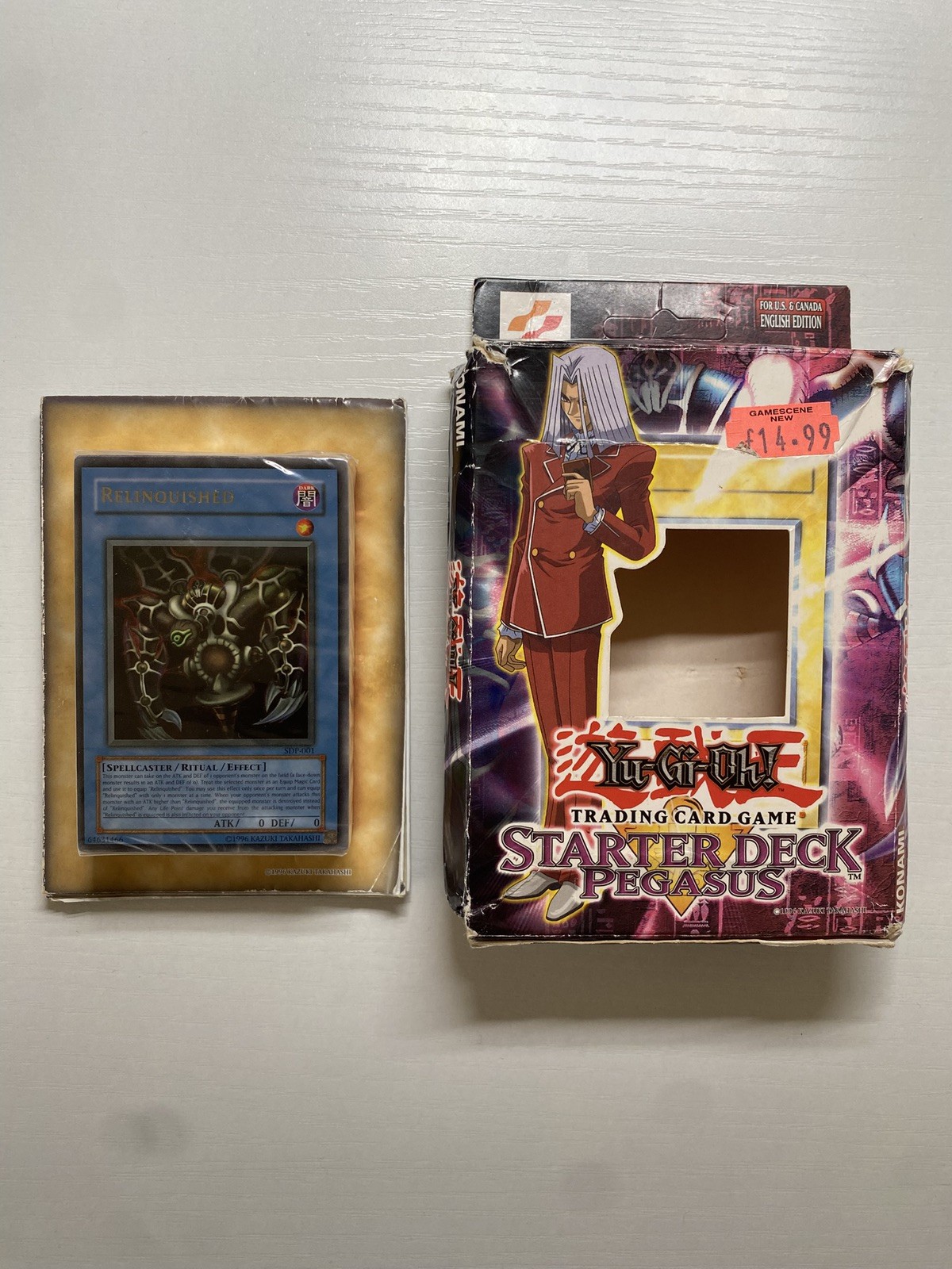 Yu-GI-Oh! | SDP Pegasus Starter Deck with Box | Sealed N/A English Edition