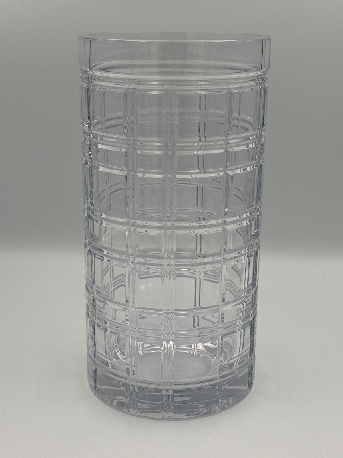 NWB Ralph Lauren Home Hudson Plaid Small Vase