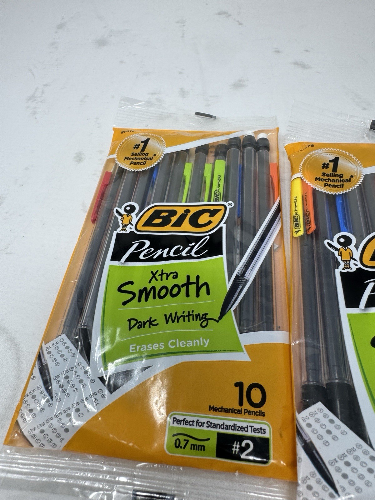BIC Xtra-Smooth Mechanical Pencils with Erasers, Medium Point (0.7Mm), 10-Count