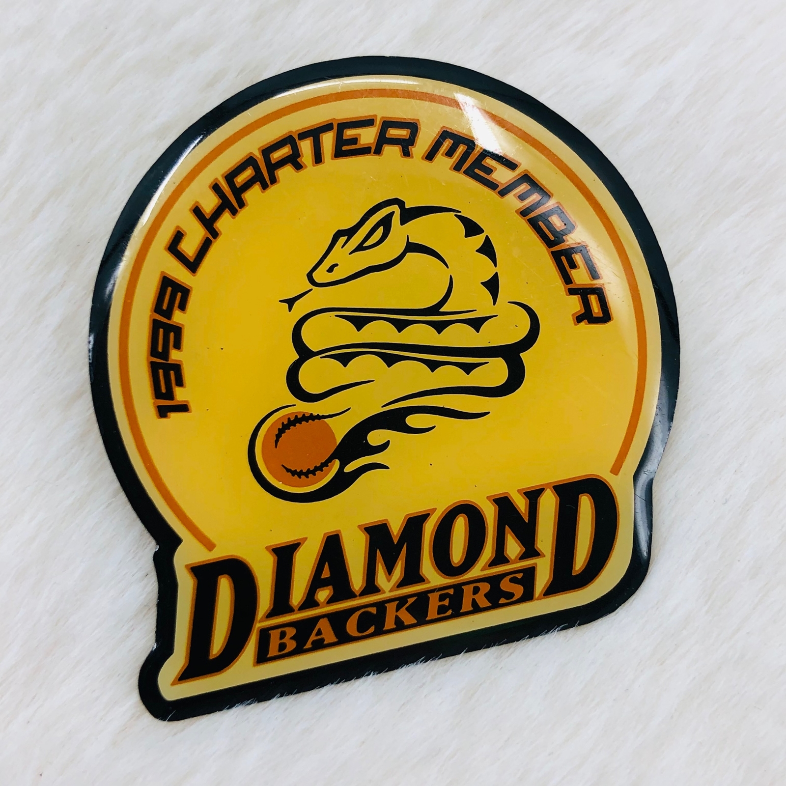 1999 Arizona Diamondbacks Diamond Backers Charter Member MLB Baseball Lapel Pin