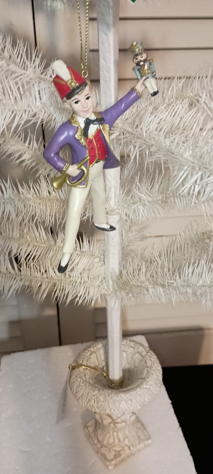 KURT ADLER 5.5 “RESIN -NUTCRACKER SUITE BALLET-FRITZ ORNAMENT-NEW-2026