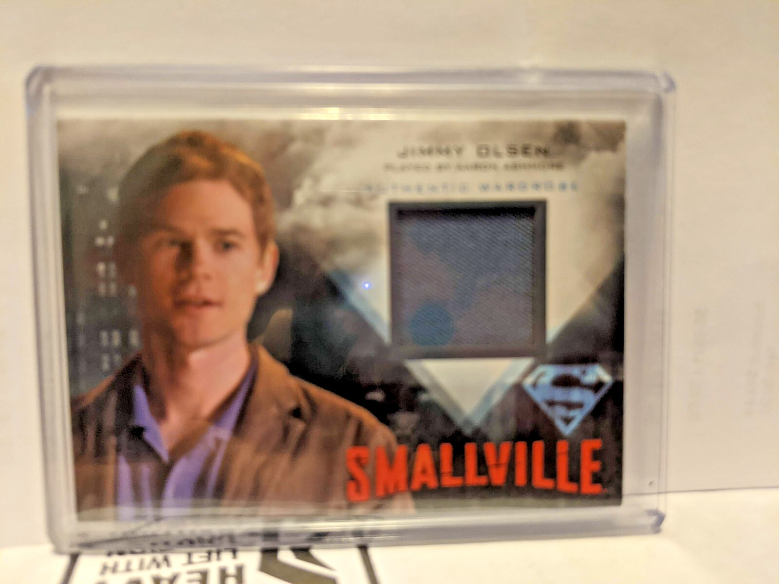 2012 Cryptozoic SMALLVILLE Seasons 7-10 – Wardrobe Card M11 – Aaron Ashmore – NM