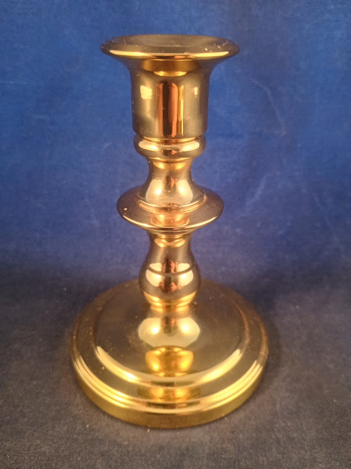 BALDWIN BRASS 4.75″ x 3.25″ Candle Holder Round Base EXC