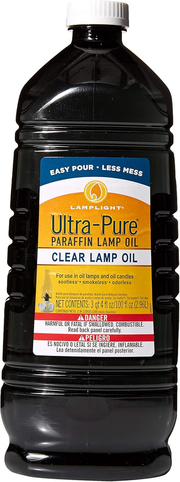 32 Oz Ultra-Pure Lamp Candle Oil Odorless Smokeless Clear Blue Red Green