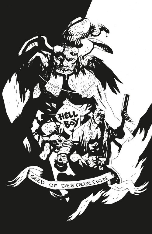 DARK HORSE HELLBOY: Seed of Destruction #1 B&W 2026 SDCC Comic Con Exclusive NM